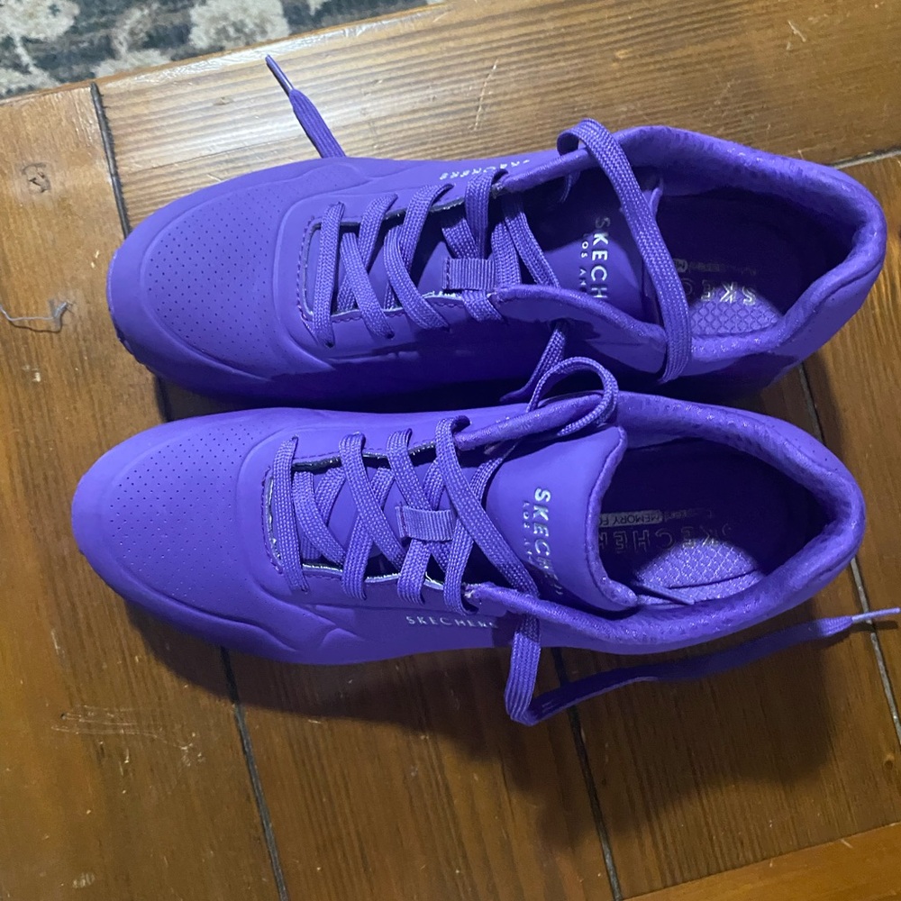Skechers Purple “Los Angeles” sneakers - Picture 3 of 7